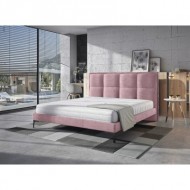 Dwuosobowe łóżko w stylu minimalistycznym ARIANA 140x200 cm