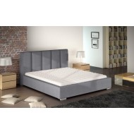 Wygodne pojedyncze łóżko tapicerowane VANESSA 120x200 cm