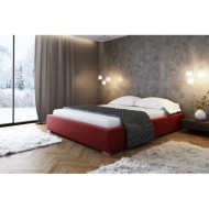 Wolnostojące łóżko tapicerowane POLO 160 x 200cm z pojemnikiem na pościel