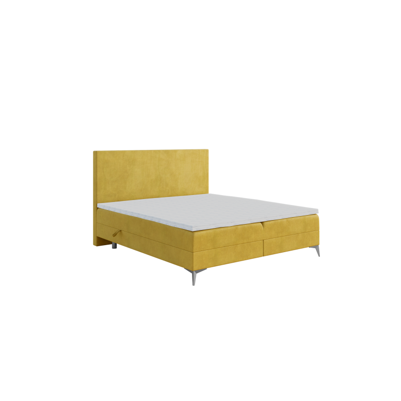 Nowoczesne łóżko kontynentalne 140x200 BERIO