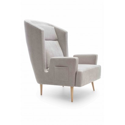 Nowoczesny fotel GOLD w stylu skandynawskim