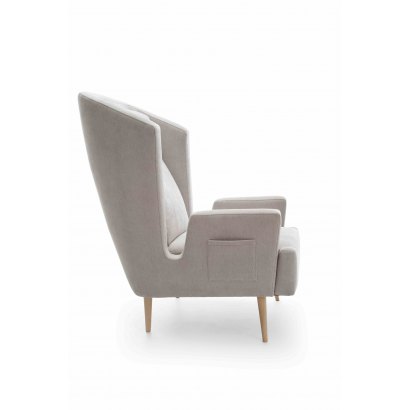 Nowoczesny fotel GOLD w stylu skandynawskim