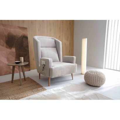 Nowoczesny fotel GOLD w stylu skandynawskim