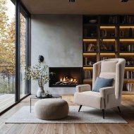 Nowoczesny fotel GOLD w stylu skandynawskim