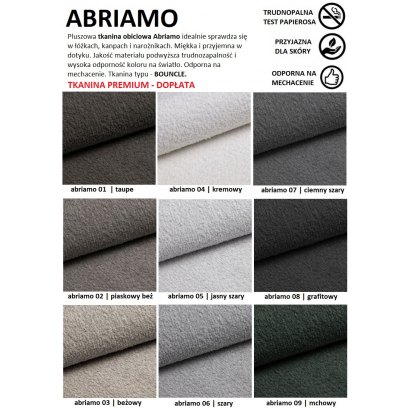 Nowoczesny fotel NEMO w stylu skandynawskim