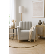 Nowoczesny fotel NEMO w stylu skandynawskim