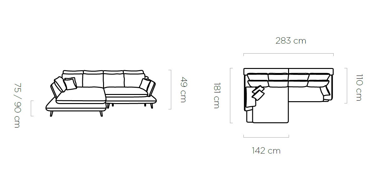 • powierzchnia spania: 136 cm x 235 cm