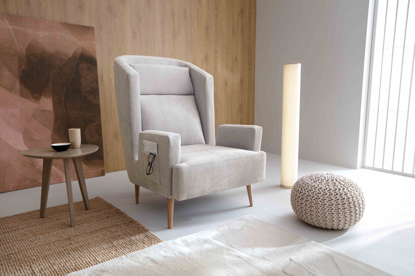 Nowoczesny fotel GOLD